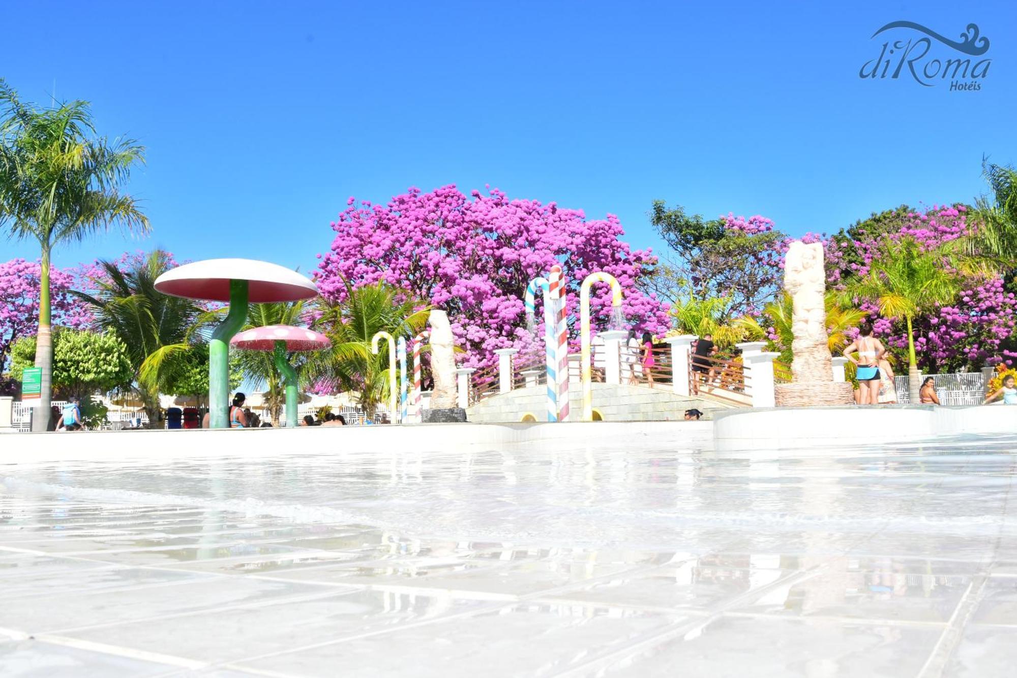 Di Roma Lacqua Caldas Novas Park 24H, Com Roupas De Cama E Banho Exterior foto